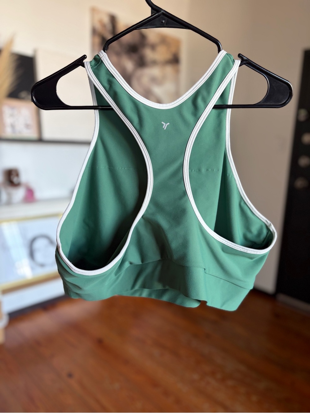 XXL Old Navy Active Green Tennis Racerback Crop Top